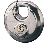 Master Lock Cadenas redondo de acero inoxidable 40EURD