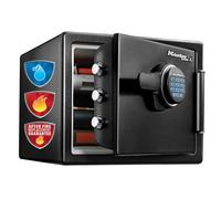 Master Lock Caja Fuerte de Seguridad [Ignifuga y Resistente al Agua] [Combinación Digital] [Large/22L] -LFW082FTC, Negro