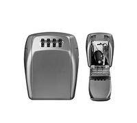 Master Lock Caja Fuerte para Llaves [Seguridad Reforzada] [Montaje mural] - 5415EURD - Caja de Seguridad, Gris, 20 cm