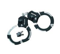 Master lock 8200EURDPRO Esposas de Acero Reforzado laminado, Negro, 36 cm x 11 cm x 2,5 cm