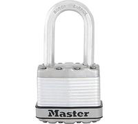 MASTER LOCK Candado Alta Seguridad [Llaves] [Acero Laminado] [Exterior] [Archo M] M1EURDLF - Ideal para Portales, Garages, Sótanos, 45 mm