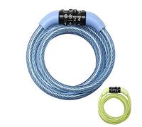 MASTER LOCK Candado Bicicleta [1,2 m Cable] [Combinación] [Exterior] [Color al Azar] 8143EURDPROCOL - Ideal para Bicicleta, Monopatín, Paseante, Cortacésped y Otro Equipo