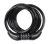 MASTER LOCK Candado Bicicleta, 1, 8 m Cable, Combinación, Exterior 8221EURDPRO, para Bicicleta, Monopatín, Paseante, Cortacésped y Otro Equipo