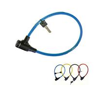 MASTER LOCK Candado Bicicleta, 65 cm Cable, Llave, Exterior, Color al Azar 8169EURDPRO, para Bicicleta, Monopatín, Paseante, Cortacésped y Otro Equipo