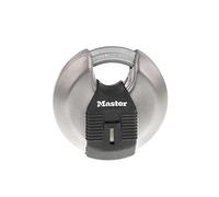 Master Lock Candado Magnum de acero inoxidable, 3-1/8 pulgadas de ancho, M50XD