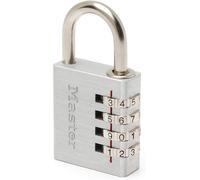 Master Lock Aluminio 40mm 4-Digit Candado Combinación MLK7640