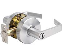 Master Lock Cerradura de puerta de privacidad, manija estilo palanca comercial, cromo cepillado, SLCHPV26D