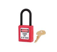 Master Lock Cierre Candado - 38mm Cuerpo & 6mm Compuesto Nylon Grillete