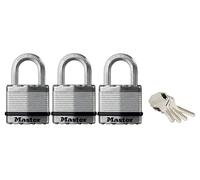 Master Lock Excell™ Laminado Acero 45mm Candado - 24mm Grillete - Mismo Cierre
