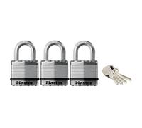 Master Lock Excell™ Laminado Acero 45mm Candado - 24mm Grillete - Mismo Cierre