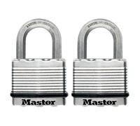 Master Lock Excell™ Laminado Acero 50mm Candado - 25mm Grillete - Mismo Cierre X