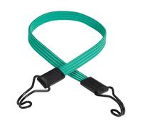 Master Lock Flat Bungee Bike Lock, Green, 80 cm & 3020EURDAT Bungees with Revers