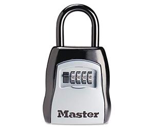 Master Lock Juego de 2 cajas de seguridad portátiles de 83 mm de ancho