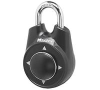 Master Lock Locker Lock 1500iD - Candado de combinación direccional, 1 paquete, color negro