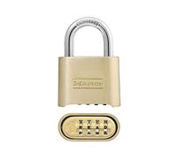 Master Lock Master Lock 175DWD Resettable Set-Your-Own Combinaci¨®n Palabra combinaci¨®n de bloqueo, Die-Cast, 1 pulgada Grillete