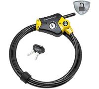Master lock python 8420 - cable antirrobo (10 x 4500 mm), color negro