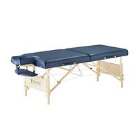 Master Massage Coronado LX - Mesa de Masaje portátil de 30 Pulgadas, Color Azul Real (Incluye Funda de Transporte, Refuerzo, CD de música de SPA y Fundas de Almohada)
