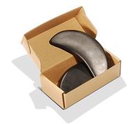 Master Massage Crescent - Juego de piedras de basalto (12,5 x 6 x 2,5 cm)