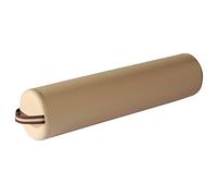 Master Massage D00263 - Almohada cilíndrica (15 x 26 cm), color beige