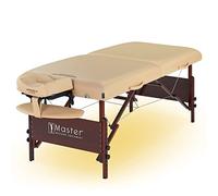 Master Massage del Ray - Camilla de Masaje portátil (80 x 200 cm), Color Beige