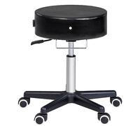 Master Massage Glider - Taburete hidráulico giratorio ergonómico y ajustable para terapeuta, clínica, tatuaje, spas, faciales, belleza, pestañas, salones, hogar, estudio, oficina.