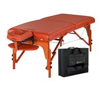 Master Massage Santana Pro - Juego de Mesa de Masaje portátil de 79 cm, amortiguación de Espuma viscoelástica, Paneles de piernas Reiki, Mesa de Tatuaje, Cama de SPA, Mesa de Masaje Plegable, Cama