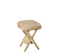 Master Massage Taburete de Trabajo Plegable para Camilla de Masaje, Color Crema (D00193EU)