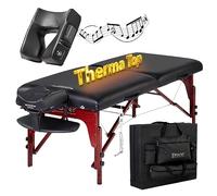 Master Massage Therma Top - Mesa de Masaje portátil Plegable (Madera, 71 cm)