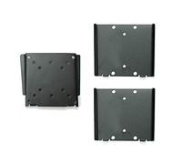Master Mounts 101-2 Soporte de pared fijo portátil para TV con 2 soportes de montaje/estaciones de acoplamiento, utiliza 1 TV en 2 lugares, para la oficina, patio, garaje, estudio, RV, se adapta hasta