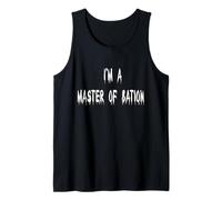 Master of bation. Funny Camiseta sin Mangas