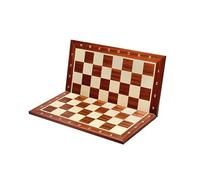 Master of Chess Tablero Ajedrez Madera Profesional Torneo 48 cm - Hecho a Mano y Intarsia Grande Juego de Ajedrez para Niños y Adultos - Staunton NO.5