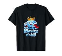 Master of Chill HVAC Termostato Humor Ice Cube King Camiseta