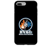 Master of Elements - Divertido técnico de HVAC para Hombre, papá Padre Carcasa para iPhone 7 Plus/8 Plus