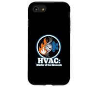 Master of Elements - Divertido técnico de HVAC para Hombre, papá Padre Carcasa para iPhone SE (2020) / 7/8