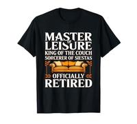 Master of Leisure Sofá Rey Retirado Oficialmente Camiseta