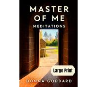 Master of Me: Meditations Large Print