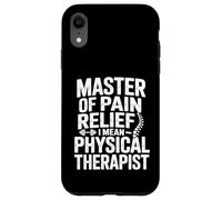 Master of Pain Relief Funny Fisioterapeuta Carcasa para iPhone XR