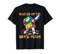 Master of The Brick-Verse Funny Brick Master Builder Dabbing Camiseta