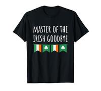 Master of The Ireland Goodbye Funny Party Pooper Irish Camiseta