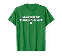 Master of The Irish Exit Shirt Funny St Patricks Day Camiseta
