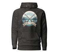 Master of The Lake Fishing Lovers Funny, gris, XXL