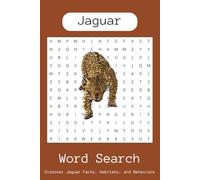Master of the Wild Word Search Puzzle: Word Searches with Easy to Read Print about Jaguars, Rainforests, Wild Cats and More | 6x9 inches, 110 pages | ... for Vacations, Holidays and Free Times