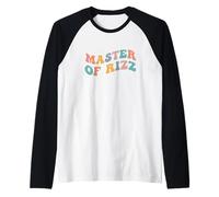 Master of Wrizz Sano Rizz Funny Gen Z Rizzler Carisma Camiseta Manga Raglan