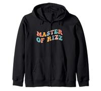 Master of Wrizz Sano Rizz Funny Gen Z Rizzler Carisma Sudadera con Capucha