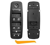 Master Power - Interruptor de ventana eléctrica para el lado del conductor para Ram 1500 2500 3500, Dodge Charger 2011-2019, Chrysler 300 2011-2020, Chrysler 200 2015-2017, reemplaza # 68139805AB