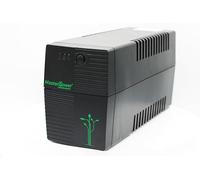 Master Power, Sistema de Alimentación Ininterrumpida SAI, UPS 650 VA, Tensión Constante de Salida 360W, 2 Enchufes Schuko
