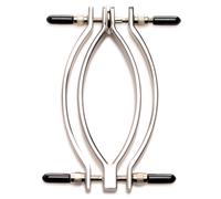 Master Series Abrazadera vaginal ajustable con cadena Pussy Tugger