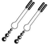 Master Series Adornar conjunto de Abrazadera de Pezón de Triple Cordón - 64 gr