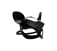Master Series Bad Kitten Máscara de Gato de Cuero - 1 unidad