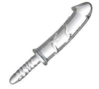 Master Series Battle Rammer Phallic Glass Thruster - 1 Unidad